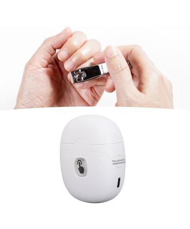 Electric Nail Clipper Safe Automatic Nail Trimmer for Children Seniors Adults Curved Design Easy to Use USB Rechargeable - Buy Online on SooperMarket.com