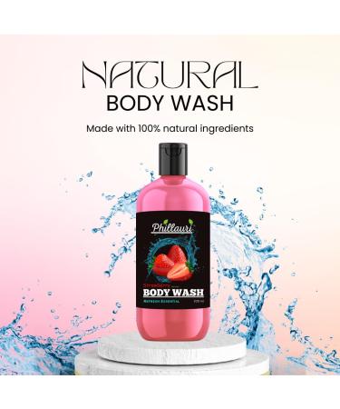 Buy Strawberry Body Wash 200 ml - Hydrating & Nourishing | International Shipping Available - Buy Online on SooperMarket.com
