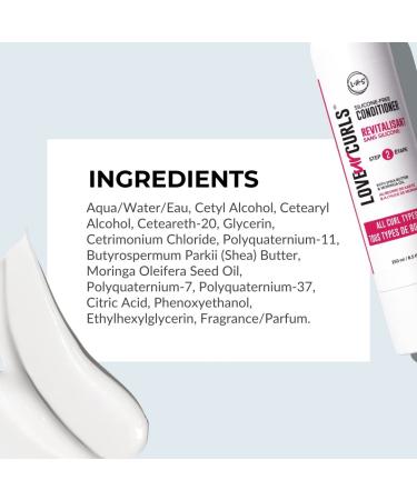 Love Ur Curls LUS Brands Conditioner - Silicone-Free Hydrating Treatment for Curly, Wavy, Kinky-Coily Hair - 8.5oz for Soft, Smooth Curl Definition - Ideal for Dry, Damaged Hair - Buy Online on SooperMarket.com