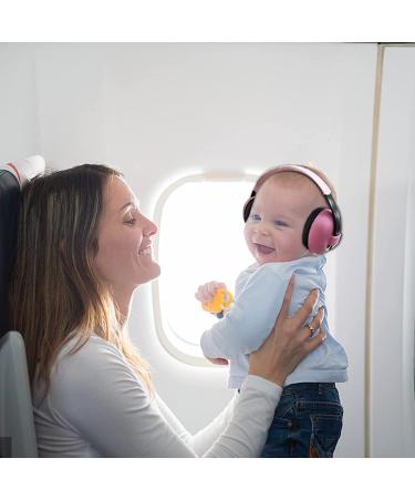 Baby Noise Cancelling Headphones - Toddler Ear Protection (0-3 Years) - Pink Earmuffs - Buy Online on SooperMarket.com
