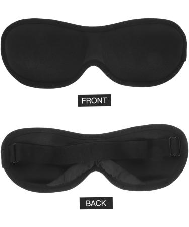 Angoily Blinder 3D Stereo Goggles Eyes Memory Foam Fabric Miss Eyepads - Buy Online on SooperMarket.com