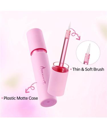 Beauty7 False Eyelash Glue Strong Hold False Lashes Glue Waterproof Latex Free Eyelash Glue Transparent Strip Eyelash Adhesive White Lashes Glue with Tweezer - Buy Online on SooperMarket.com