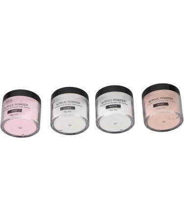 Long Lasting Nail Carving Powder 4 Colors 2.1oz for Manicure 3D Nail Extension Carving Powder with Strong Adhesion DIY Nail - Buy Online on SooperMarket.com