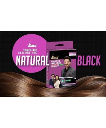 Buy Black Shampoo Hair Color (15ml Pack of 10) - International Shipping Available - Buy Online on SooperMarket.com