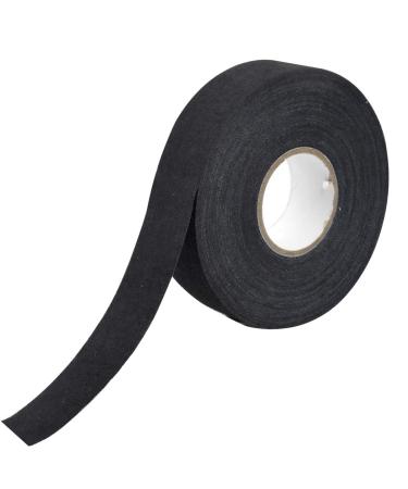 WEONE Stick Tape 25 Meters Wear-Resistant Adhesive Hockey Stick Tape Anti-Slip Stick Tape Ice Hockey Grip Tape Black