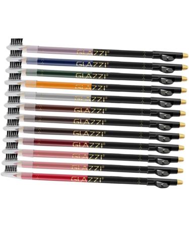BELLIFFY 12pcs Lip Liner Eyeliner Makeup Supplies Gel Eyeliner Long Lasting Eyeliner Gray Eyeliner Plastic - Buy Online on SooperMarket.com