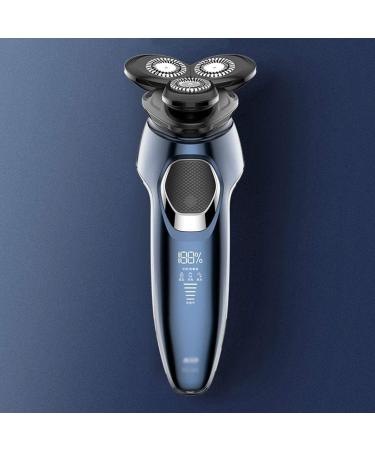 GeRRiT Electric Razor for Men - Waterproof Rotary Shaver USB Rechargeable Cordless Travel Beard Trimmer LED Display - Perfect Gift for Husband & Dad - Buy Online on SooperMarket.com