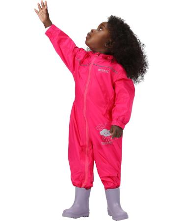 Regatta Unisex Kids Puddle Iv All-in-One Suit 18-24 Months Jem - Waterproof Outdoor Clothing for Toddlers - Buy Online on SooperMarket.com