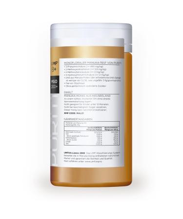 Buy PURITI Manuka Honey MGO 200+ from New Zealand - Premium 500g Pack for Natural Health & Wellness - Buy Online on SooperMarket.com
