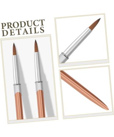 minkissy Metal Rod Nail Art Pen Nail Art Liner Manicure Liner Brush Striping Manicure Tools Liner Brush for Nails Gel Nail Art Drawing Pens Nail Art Pens Aluminum Modeling Line Pen 17.40X1.00X1.00CM As Shown - Buy Online on SooperMarket.com