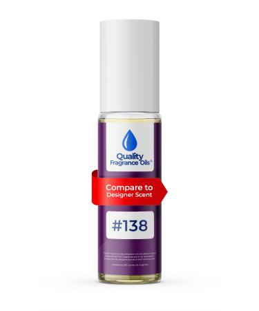 Quality Fragrance Oils' Impression #138 Inspired by Black Opi. (10ml Roll On) Perfume for Women Black Opi. Impression #138 0.34 Fl Oz (Pack of 1)
