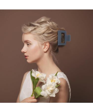 Heyu-Lotus 9 PCs Hair Claw Clips Set - Small Matte Nonslip Clips for Women and Girls - Square, Flower, Triangular Shapes - Ideal for Thick, Fine, Medium Hair - 2 Inch - Mixed 2 - Buy Online on SooperMarket.com