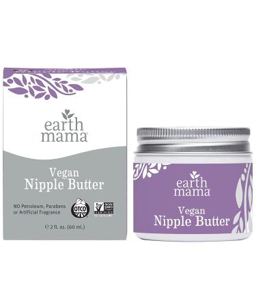 Vegan Nipple Butter by Earth Mama | Lanolin-Free Breastfeeding Cream 2 oz - Buy Online on SooperMarket.com