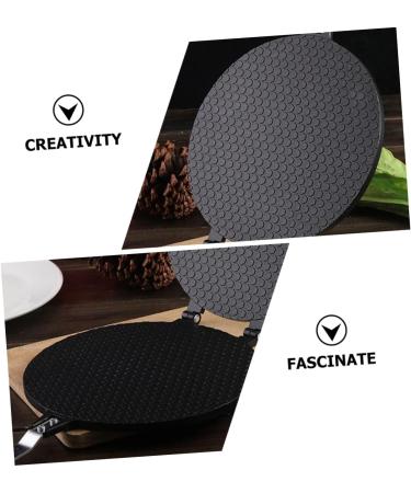 OSALADI Egg Roll Machine Baking Pan Ice Cream Cone Making Tool Pancake Pan Old Fashioned Biscuit Machine - Buy Online on SooperMarket.com