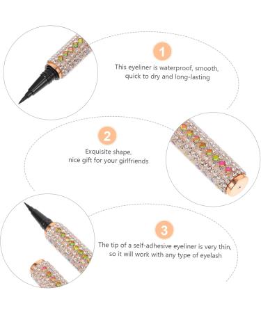 Angoily 1pc Eyeliner False Eyelashes Eyelash Glue Liner Pen Black Eye Lining Pen Retouching Pen Make up - Buy Online on SooperMarket.com