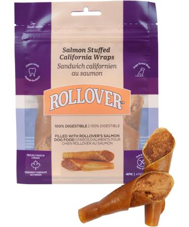 Rollover Grain Free Salmon Stuffed California Wraps - 4pk - Buy Online on SooperMarket.com