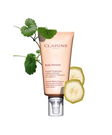 Clarins Body Partner Stretch Mark Expert | Award-Winning | Stretch Mark Cream For Pregnancy and Weight Fluctuations | Tested and Recommended By Pregnant Women | Fragrance Free | Minimal Ingredients