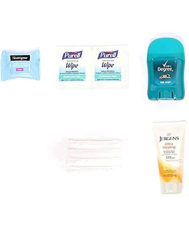 Premium Toiletry Travel Kit - 20 Piece Set for Quality Personal Care | TSA Approved Hygiene Essentials Bag for Unisex Travelers - Buy Online on SooperMarket.com