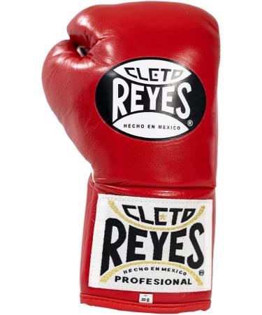 Cleto Reyes 8oz Red Leather Professional Boxing Gloves for Men and Women - Buy Online on SooperMarket.com