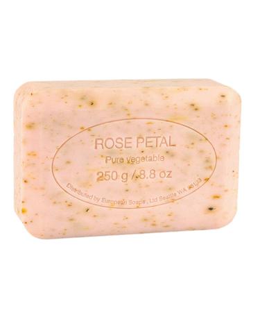 Pre de Provence Rose Petal Bar Soap 8.8 oz - Luxurious European Soap - Buy Online on SooperMarket.com