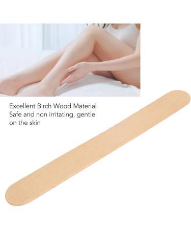 Socobeta 300PCs Multifunctional Waxing Craft Sticks - Birch Wood Hair Removal Applicators for Home Use - Buy Online on SooperMarket.com