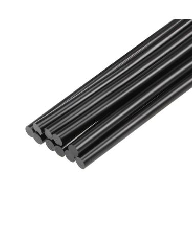 uxcell Mini Hot Glue Gun Sticks 4-inch x 0.27-inch for Glue Guns, Black 20pcs