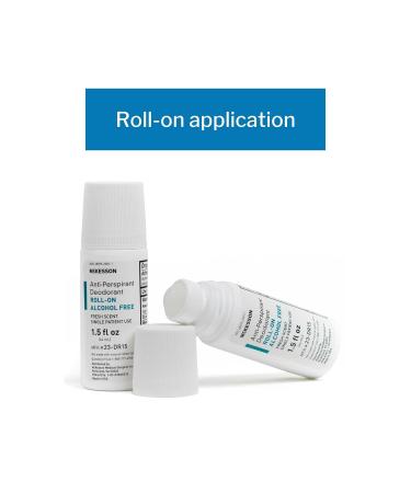 McKesson Alcohol-Free Deodorant Roll-On, Fresh Scent - 1.5 fl oz (1 Count) - Buy Online on SooperMarket.com