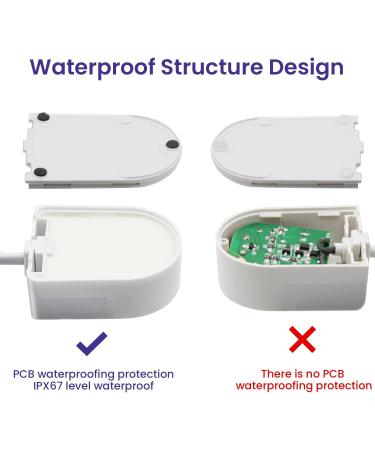 Replacement Model HX6100 Charger for Philips Sonicare Electric Toothbrush Charging Base HX3000 / HX6000 / HX8000 / HX9000 Series Portable Waterproof Power Cord-1 for philips-1 - Buy Online on SooperMarket.com