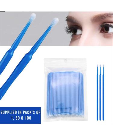 200pcs Botanique Disposable Micro Applicator Brushes - Green | Eye Extension, Mascara, Oral & Dental Makeup Brushes - Buy Online on SooperMarket.com