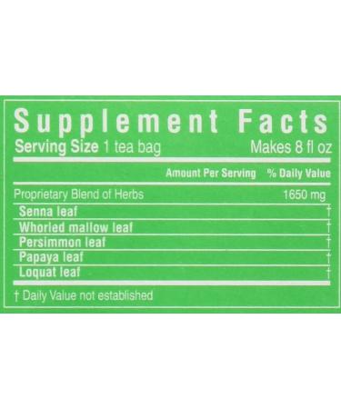 Triple Leaf Tea Ultra Slim Herbal Tea - Caffeine-Free, 20 Bags (1.4 oz) - Weight Management - Buy Online on SooperMarket.com