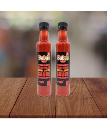 2 x Baba's Sweet & Spicy Sauce - 250ml