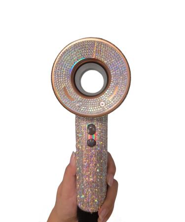 Self-Adhesive Bling Crystal Rhinestone Stickers for Dyson Supersonic Hair Dryer - Colorful Diamond Stone Decals & Protectors | International Shipping Available - Buy Online on SooperMarket.com