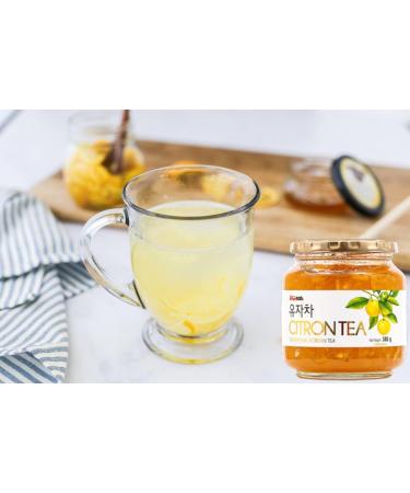 CNMART Traditional Korean Citron Tea 580g - Korean Flavour Jar by K-EATs (Pack of 2) - Buy Online on SooperMarket.com