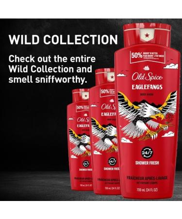 Old Spice Body Wash for Men Eaglefangs Long Lasting Lather 709 mL Body Wash Eaglefangs - Buy Online on SooperMarket.com