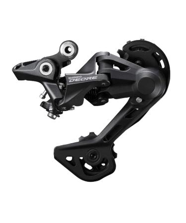 SHIMANO Rear Derailleur - RD-M4120, DEORE, SGS 10/11-SPEED, TOP Normal, Shadow Design, Direct Attachment (Direct Mount Compatible) - ERDM4120SGS
