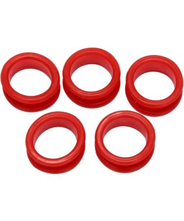 Dacvgog 50 Pieces of Silicone Finger Rings for Any Scissors Insert Hair Cutting Styling Tools Accessories Mixing Colors - Buy Online on SooperMarket.com