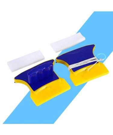 Effortless Double Sided Magnetic Glass Cleaner Wiper for Extra Cotton