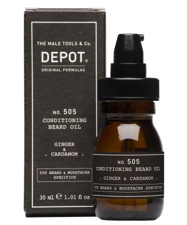 DEPOT 505 Conditioning Beard Oil ginger+cardamo