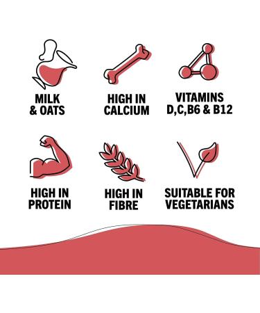 UP & GO Strawberry & Banana Breakfast Drink (330ml x 8) - High Protein, Calcium & Fibre - Buy Online on SooperMarket.com