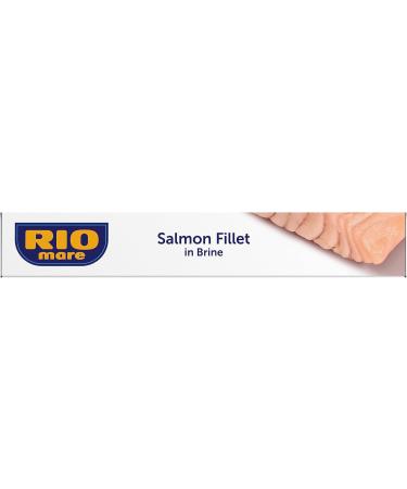 Rio Mare - Salmon Fillet in Water - Made in Italy Skinless & Boneless - Whole Salmon Fillet - 125g - Buy Online on SooperMarket.com