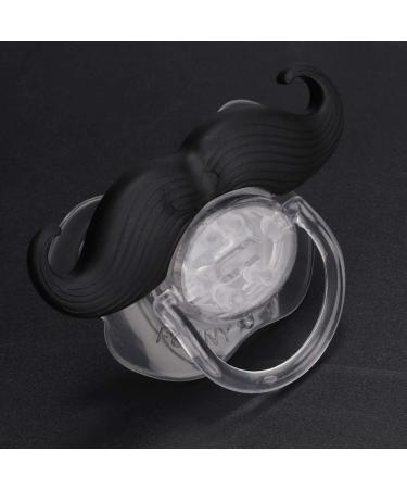 Silicone Baby Funny Pacifier with Cute Beard Design - Food Grade, Portable Teething Binky for Kids - Perfect Gift - Buy Online on SooperMarket.com