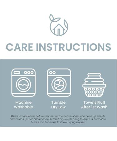 Bennett and Shea 12-Piece Luxury Washcloths - Odor Resistant Anti-Microbial Bath Towels - 13 x 13 Premium, Highly Absorbent, Quick Dry, Extra Soft Towel Set in Bright White - Buy Online on SooperMarket.com
