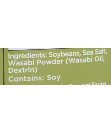 Seapoint Farms Dry Roasted Edamame Wasabi 3.5 Oz - Delicious and Spicy Snack - Buy Online on SooperMarket.com