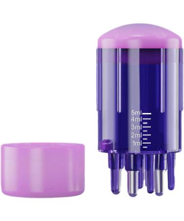 Hair Oil Applicator Bottle | Scalp Massage & Root Comb Device for Essential Oils | International Shipping - Buy Online on SooperMarket.com