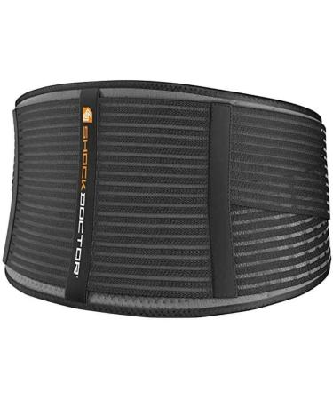 ShockDoctor Adult Deluxe Back Support S/M Black - Comfort & Stability for Active Living | International Shipping Available - Buy Online on SooperMarket.com
