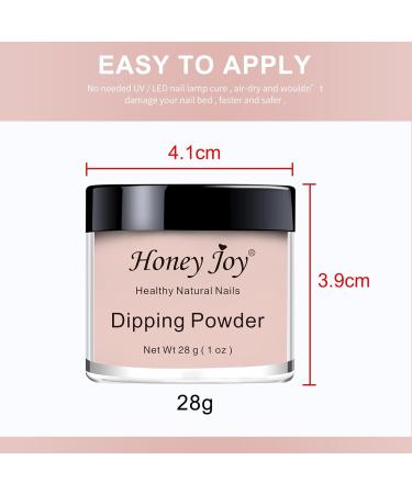 28g Bare Naked Nude Color Dip Powder for Natural Even Finish (No.8) - HJ-ND064B - Buy Online on SooperMarket.com