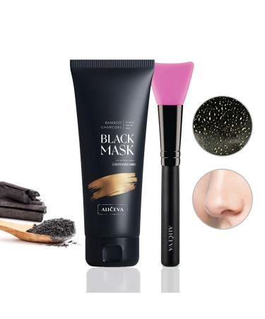 Aliceva Blackhead Remover Charcoal Peel Off Mask - For All Skin Types - 2.12 FL.OZ / 60G - Buy Online on SooperMarket.com
