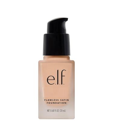 e.l.f. Flawless Finish Foundation, Lightweight & Medium Coverage, Semi-Matte Finish, Alabaster, 0.68 Fl Oz (20mL)