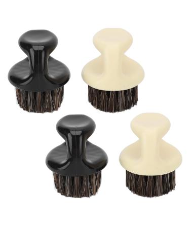 4 Pieces Ankle Must Cuttarbar Hair Shaving Brush Set for Men | Soft Bristles & Handle | Hairdressing Salon & Home Use Accessories - Buy Online on SooperMarket.com