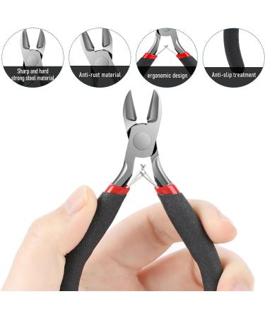 Wire Cutters Small Side Cutters for Crafts Flush Cutting Pliers for Jewelry Making Wire Pliers Floral Wire Cutters Tools for Floral Guitar Strings Cut Needs - Buy Online on SooperMarket.com